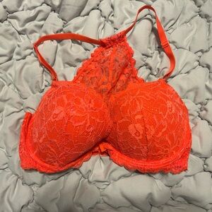 Lace Push-Up Bra in Vibrant Orange Victoria’s Secret